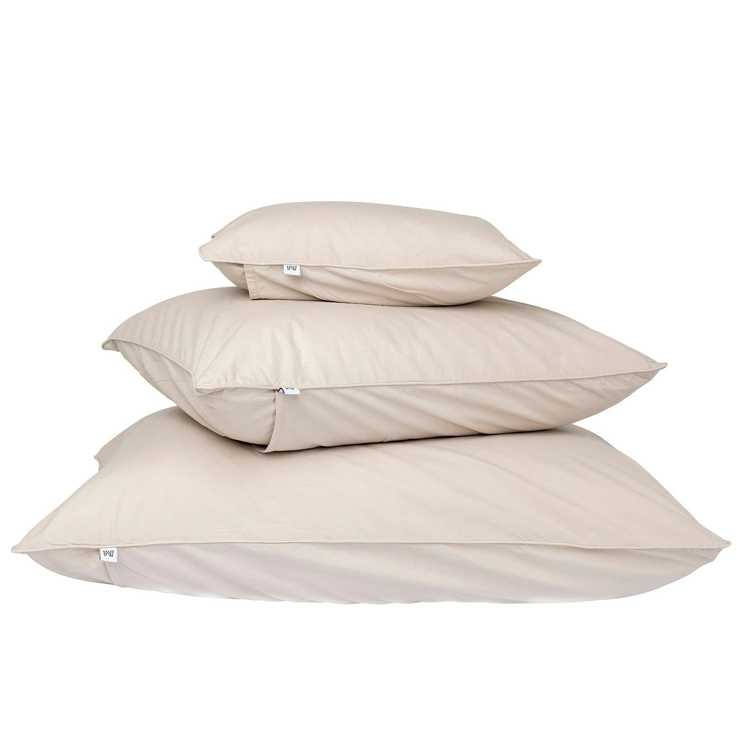 Mille Notti Benevola Kissenbezug 50x90 Cm, Beige 4 Mille Notti Benevola Kissenbezug 50x90 Cm, Beige – Bild 2