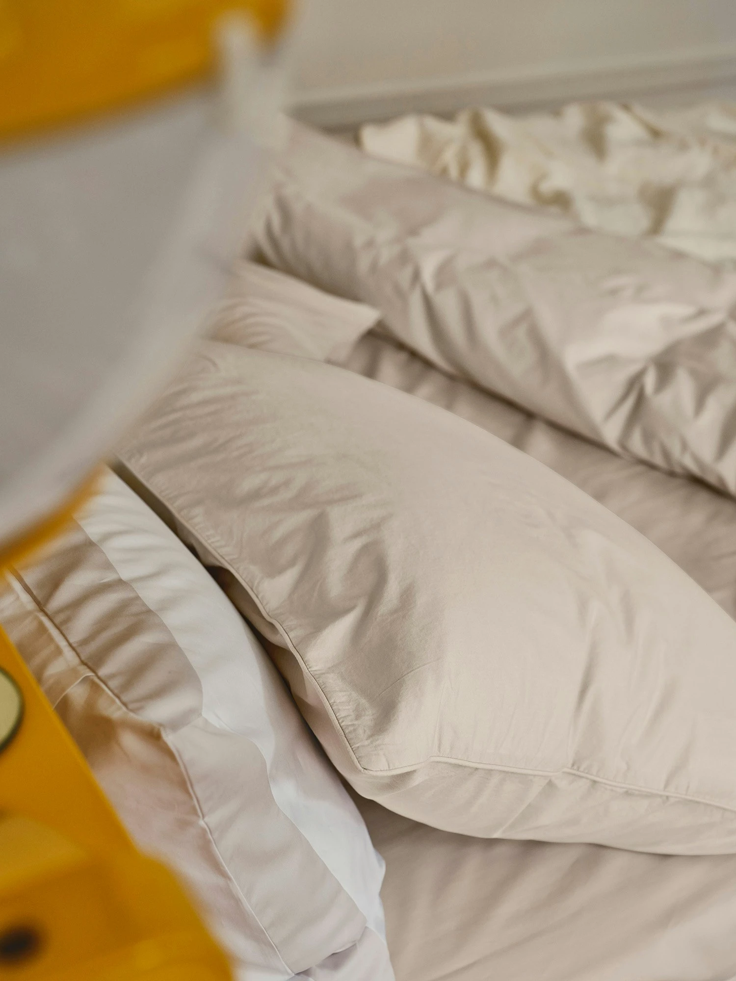 Mille Notti Benevola Kissenbezug 50x90 Cm, Beige 6 Mille Notti Benevola Kissenbezug 50x90 Cm, Beige – Bild 4