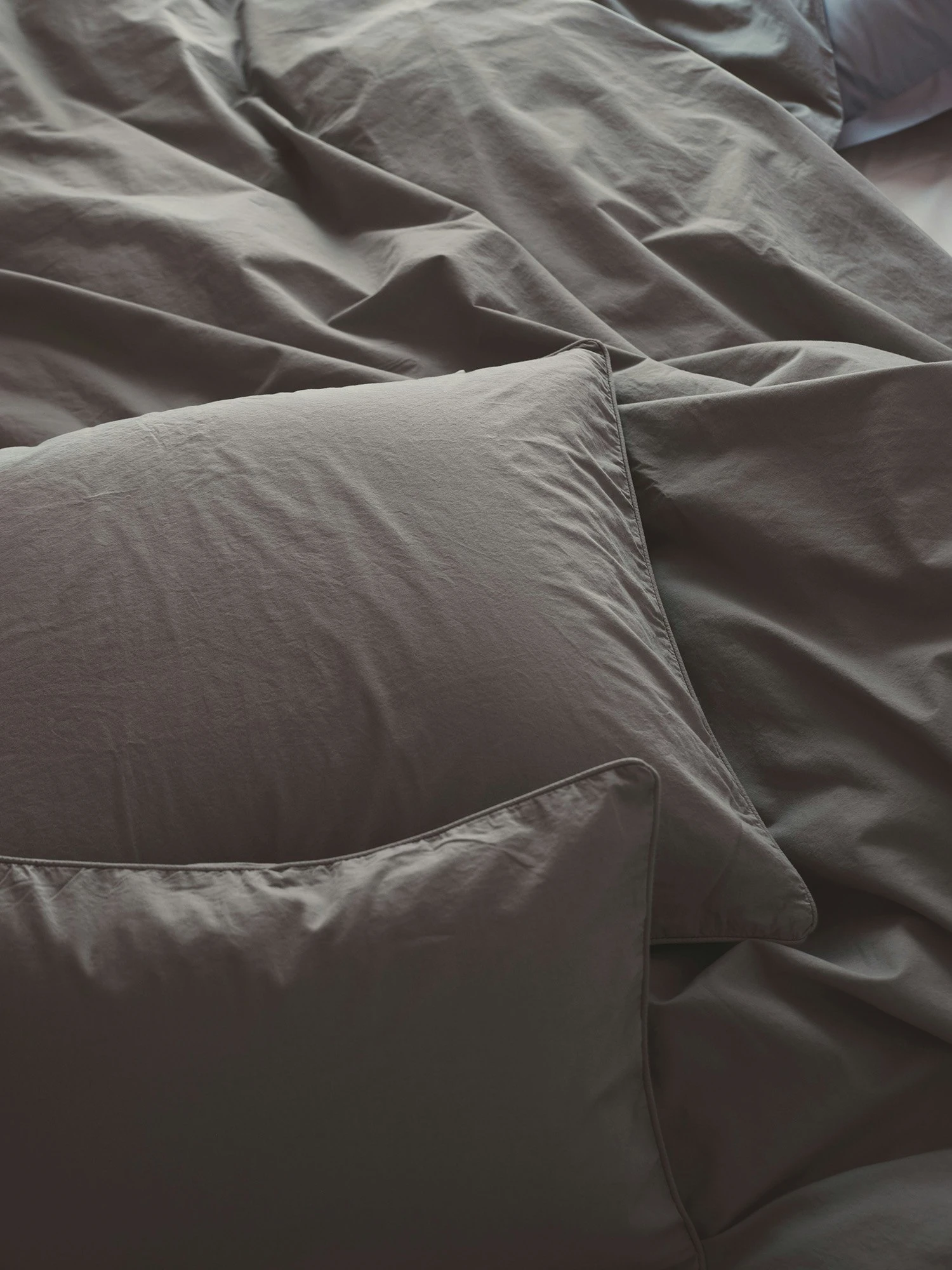 Mille Notti Benevola Bettdeckenbezug 220x220 Cm, Grau 5 Mille Notti Benevola Bettdeckenbezug 220x220 Cm, Grau – Bild 3