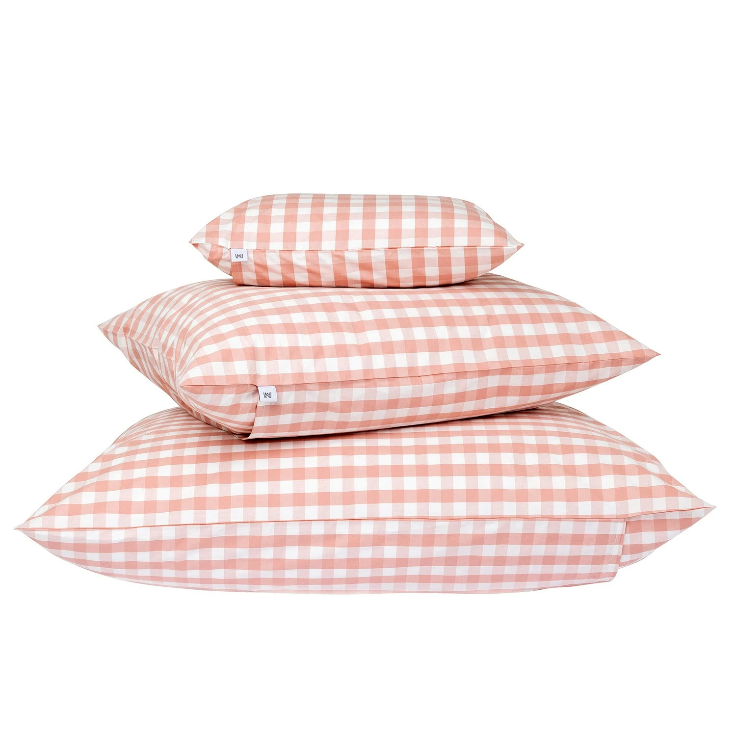 Mille Notti Casella Kissenbezug 60x80 Cm, Rosa/Elfenbein 4 Mille Notti Casella Kissenbezug 60x80 Cm, Rosa/Elfenbein – Bild 2