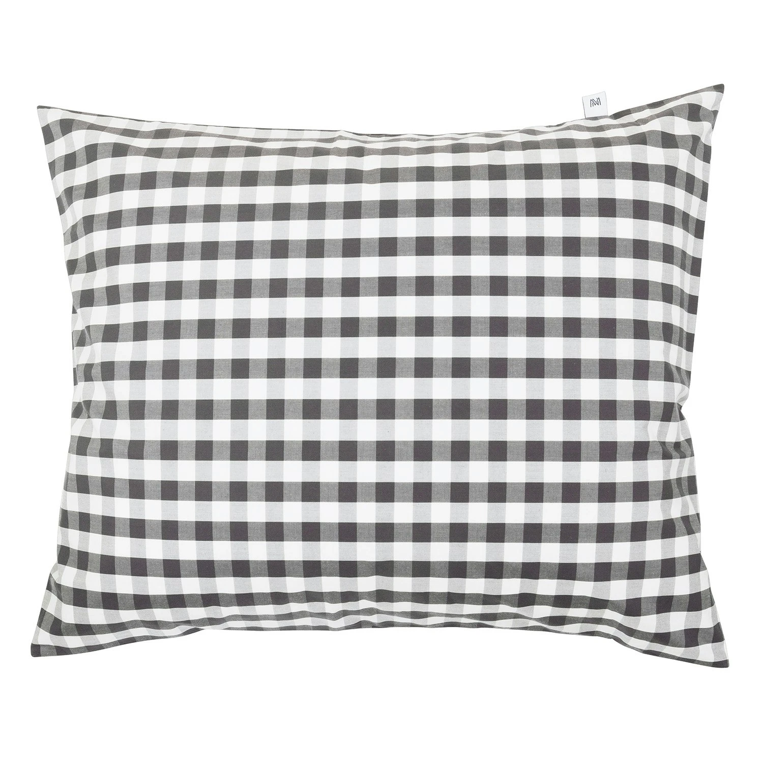 Mille Notti Casella Kissenbezug 50x60 Cm, Elfenbein/Dunkelgrau 3 Mille Notti Casella Kissenbezug 50x60 Cm, Elfenbein/Dunkelgrau