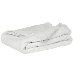 Mille Notti Como Plaid 140x220 Cm, Altweiß