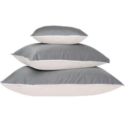 Mille Notti Duetto Kissenbezug Grau/Beige, 50x90 Cm -Mille Notti mille notti duetto orngott 50x60 18 2