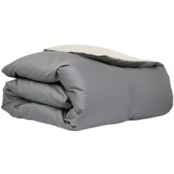 Mille Notti Duetto Bettbezug Grau/Beige, 200x220 Cm