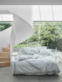 Mille Notti Fiore Bettdeckenbezug Hellblau, 220x220 Cm 9 Mille Notti Fiore Bettdeckenbezug Hellblau, 220x220 Cm -Mille Notti mille notti fiore duvet cover lightblue 140x200cm 2