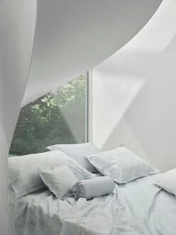 Mille Notti Fiore Kissenbezug Hellblau, 50x60 Cm -Mille Notti mille notti fiore pillow case lightblue 30x40cm 4 1