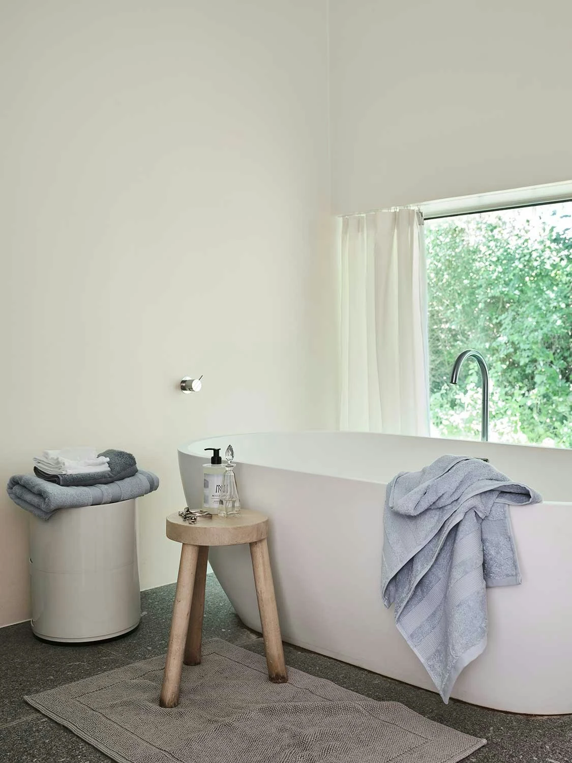 Mille Notti Fontana EKO Handtuch Eisblau, 30x50 Cm 4 Mille Notti Fontana EKO Handtuch Eisblau, 30x50 Cm – Bild 2