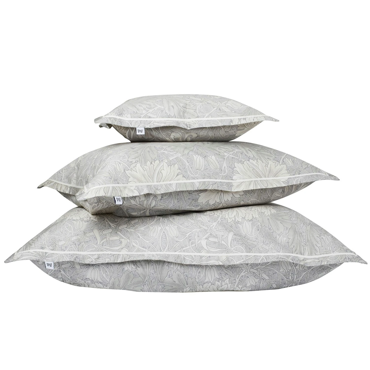 Mille Notti Honeysuckle & Tulip Kissenbezug Grau, 50x60 Cm 4 Mille Notti Honeysuckle & Tulip Kissenbezug Grau, 50x60 Cm – Bild 2