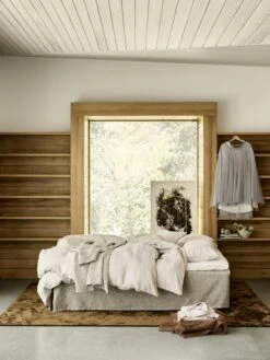 Mille Notti Lino Kissenbezug Sand, 50x90 Cm -Mille Notti mille notti lino kissenbezug sand 1