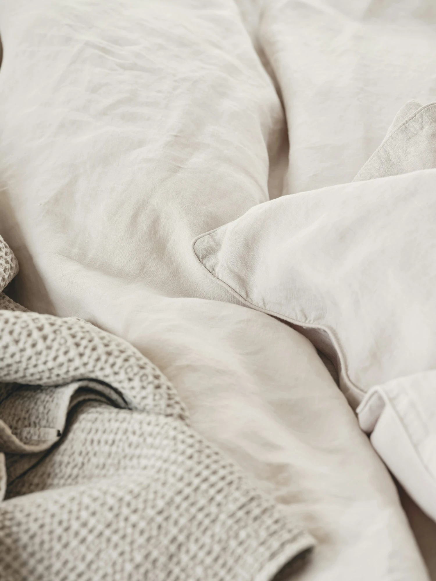 Mille Notti Lino Kissenbezug Sand, 50x60 Cm 4 Mille Notti Lino Kissenbezug Sand, 50x60 Cm – Bild 2