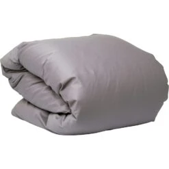 Mille Notti Satina Bettdeckenbezug Grau, 140x200 Cm