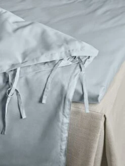 Mille Notti Satina Bettbezug Hellblau, 150x210 Cm 11 Mille Notti Satina Bettbezug Hellblau, 150x210 Cm -Mille Notti mille notti satina duvet cover light blue 140x200cm 4 2