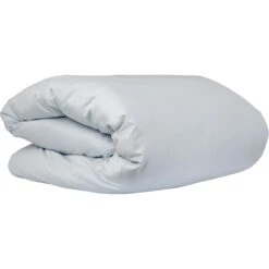 Mille Notti Satina Bettbezug Hellblau, 140x220 Cm