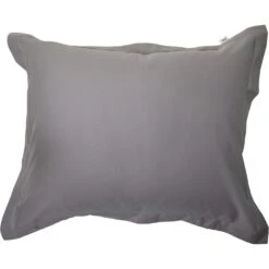 Mille Notti Satina Kissenbezug Grau, 50x60 Cm