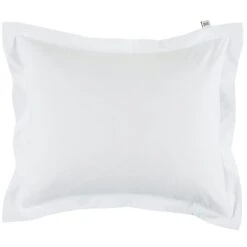 Mille Notti Satina Kissenbezug Öko Weiß, 50x160 Cm