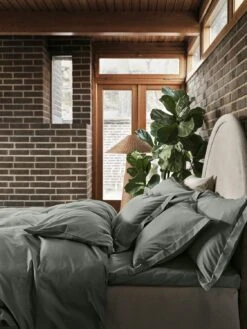 Mille Notti Satina Bettbezug Grün, 150x210 Cm 9 Mille Notti Satina Bettbezug Grün, 150x210 Cm -Mille Notti mille notti satina paslakan 140x200 3 1