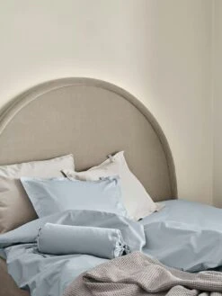 Mille Notti Satina Kissenbezug Hellblau, 50x60 Cm -Mille Notti mille notti satina pillow case light blue 30x40cm 3 3