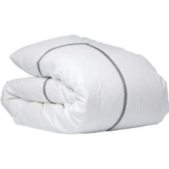 Mille Notti Singolo Bettdeckenbezug Öko Grau, 140x200 Cm