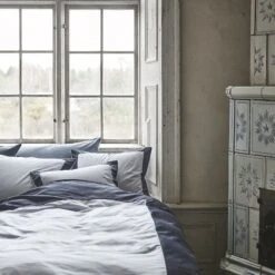 Mille Notti Sobrio Bettdeckenbezug Hellblau / Dunkelblau, 200x220 Cm -Mille Notti mille notti sobrio bettdeckenbezug hellblau dunkelblau 2 1