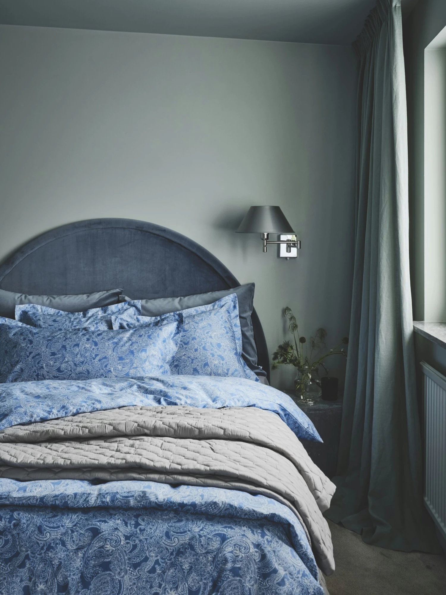 Mille Notti Verona Kissenbezug 50x50 Cm, Hellblau 4 Mille Notti Verona Kissenbezug 50x50 Cm, Hellblau – Bild 3